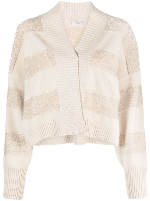 Cardigan in lana BRUNELLO CUCINELLI | M16702106CLS40